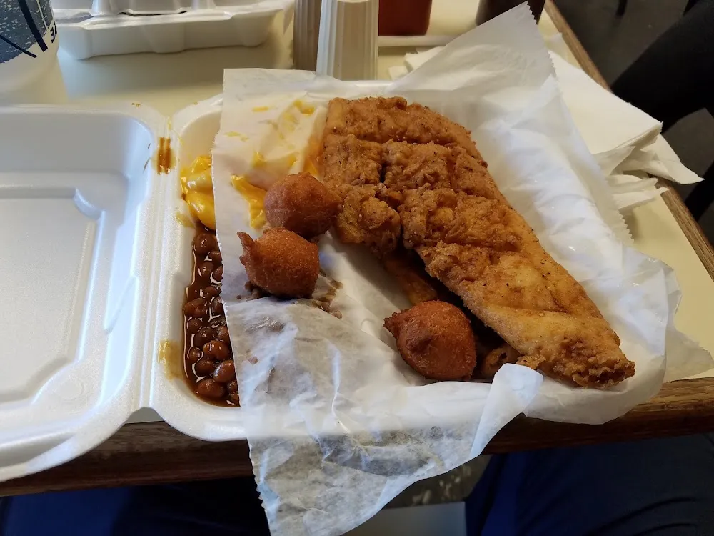 Fried Flounder Platter